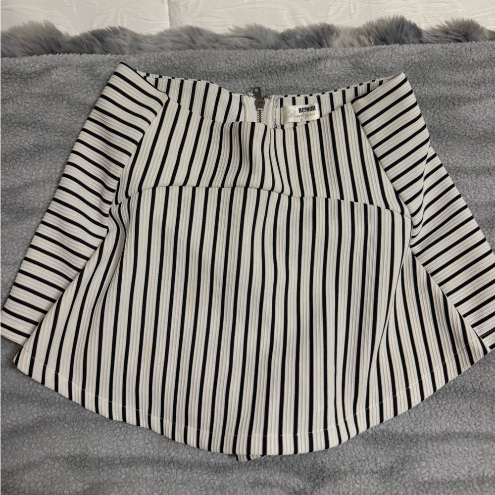 LF striped skirt